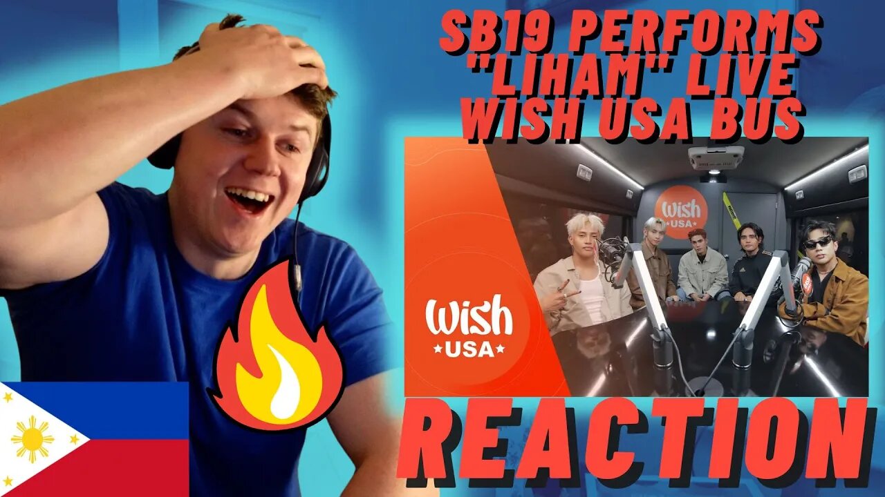 🇵ðŸ‡SB19 performs "Liham" LIVE on the Wish USA Bus - IRISH REACTION
