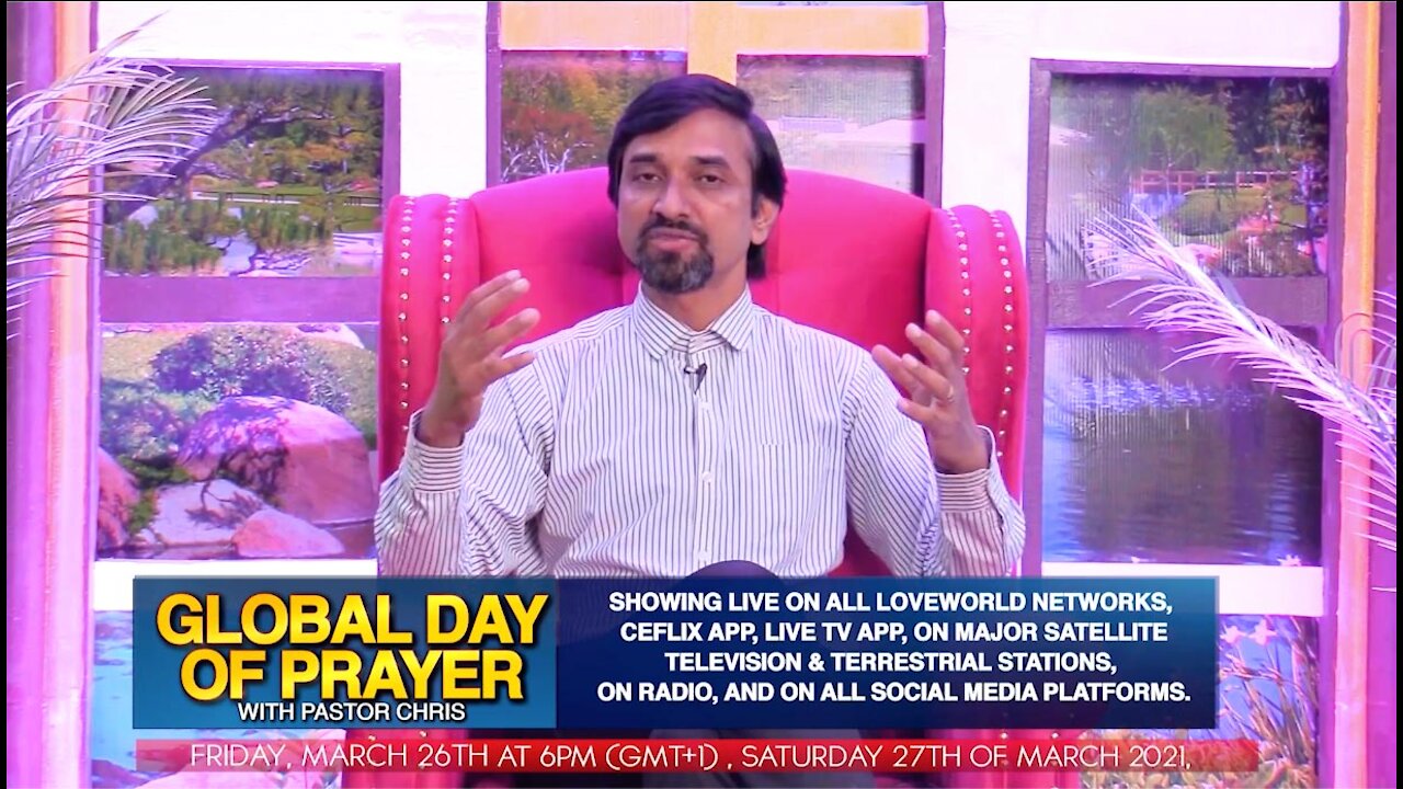 Countdown to the Global Day of Prayer, March 26th | Only 9 Days to go