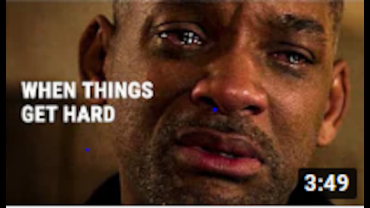 WHEN THINGS GET HARD - Powerful Motivational Video