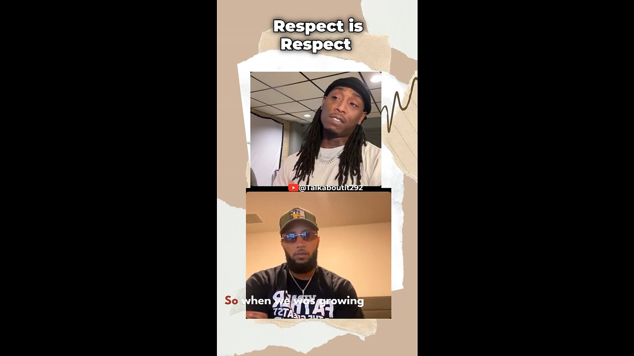 Respect is respect