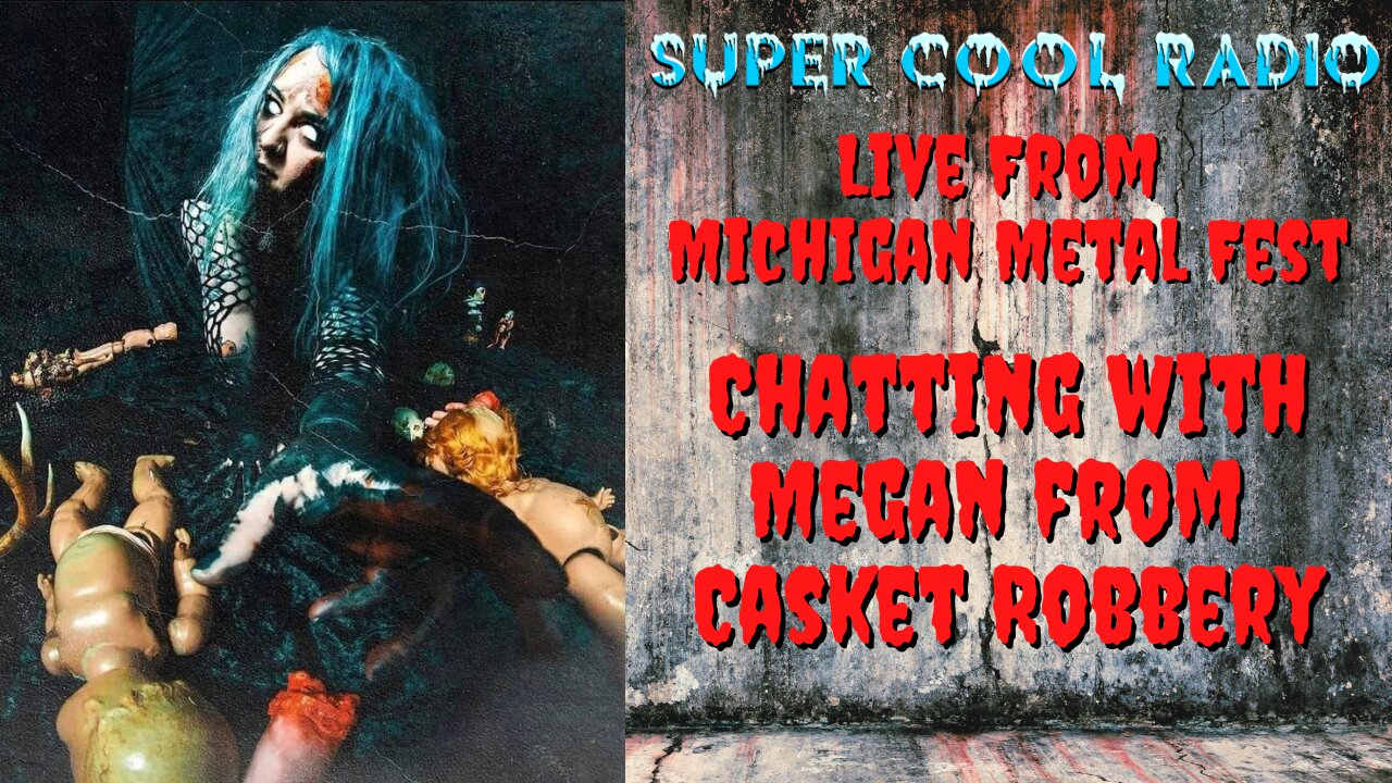 Chatting with Megan from Casket Robbery at Michigan Metal Fest