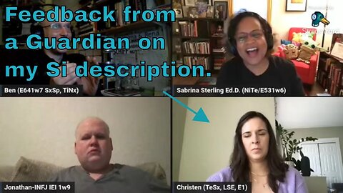 Christen (ESTJ) & others on my Si description #SubjectiveSensoryInstincting #JungianSubfunctions