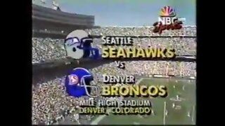 1990-09-23 Seattle Seahawks vs Denver Broncos