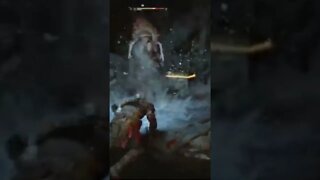 God of War Ragnarök Kratos from the top ropes 😂