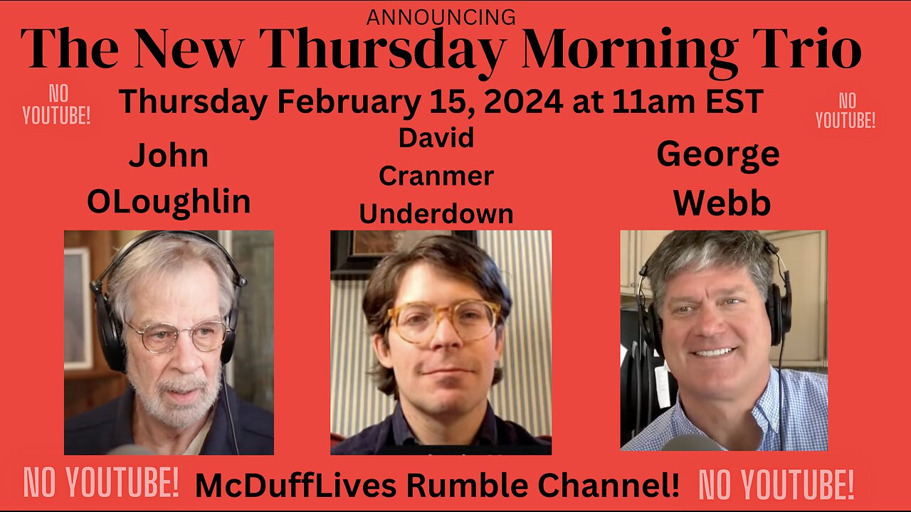 The New Thursday Morning Trio, February 15, 2024