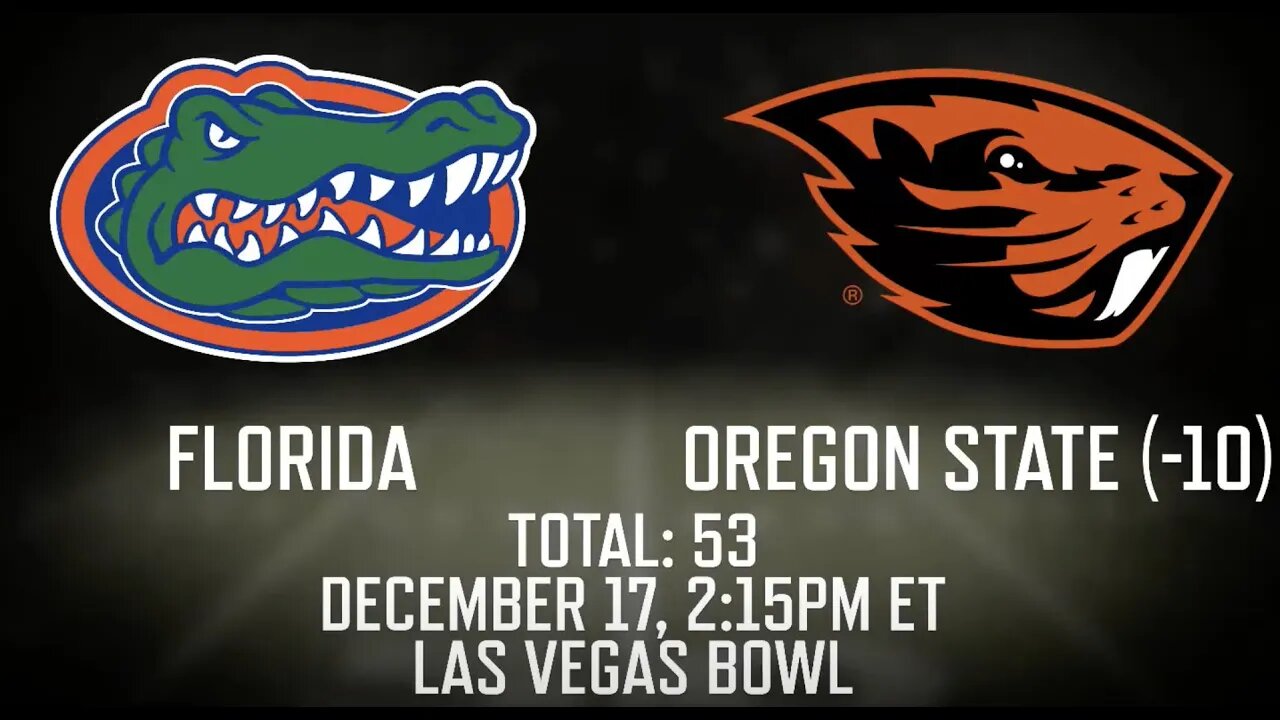 Florida vs Oregon State Prediction and Picks | Las Vegas Bowl Betting Advice and Tips | December 17