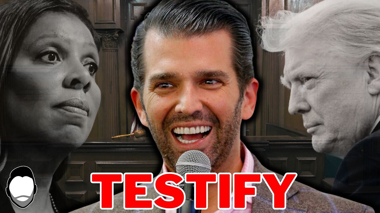 Don Jr. TESTIFIES in Trump NYC Trial with a BIG SMILE