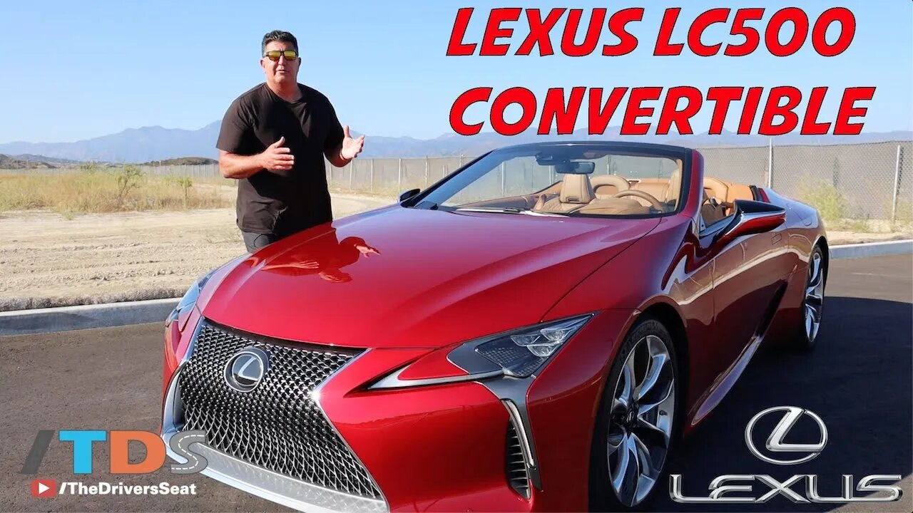 2021 Lexus LC500 Convertible - Anything but boring.