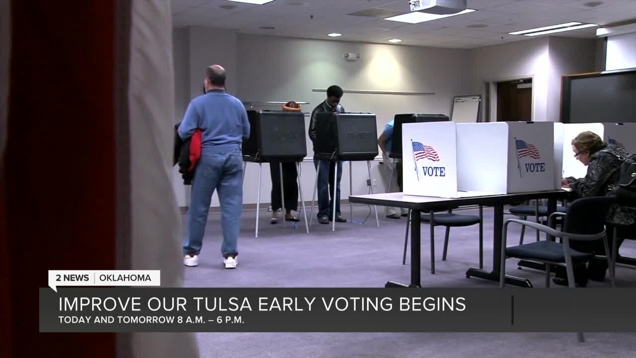 Early voting for Improve Our Tulsa begins