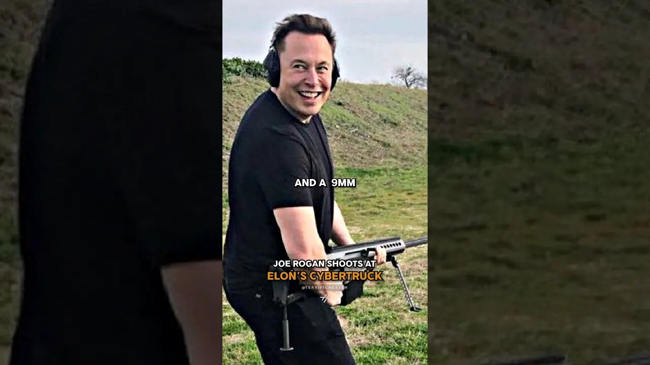 Joe Rogan SHOOTS at Elon Musk's Cybertruck