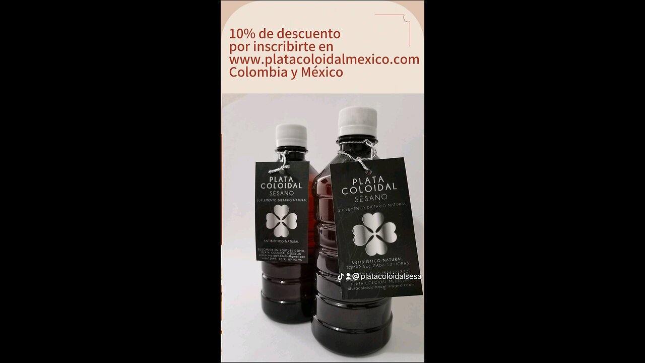 www.platacoloidalmexico.com para Colombia y México úsala como preservante