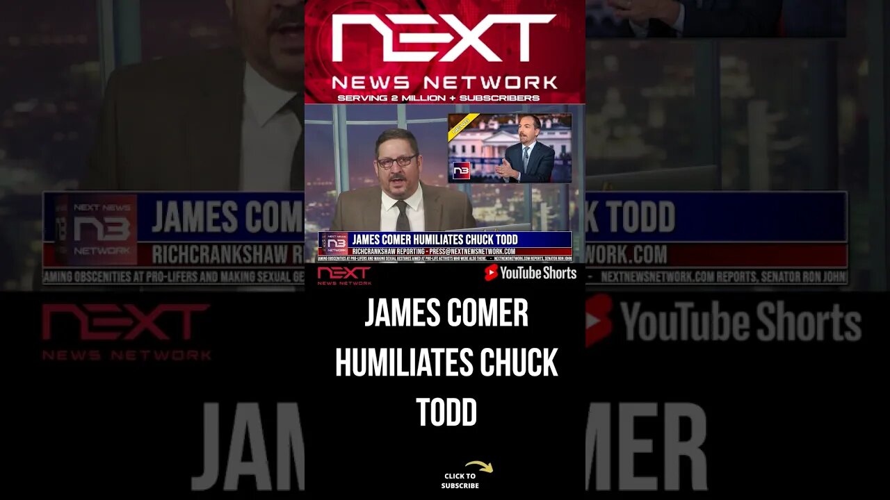 James Comer Humiliates Chuck Todd #shorts