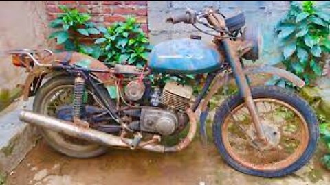 RESTORATION MINSK 125CC Full | RESTORE MINSK 2 STROKE OF SOVIET