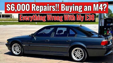 Everything Wrong With The BMW 740i M Sport E38. How Much Was The Bill!