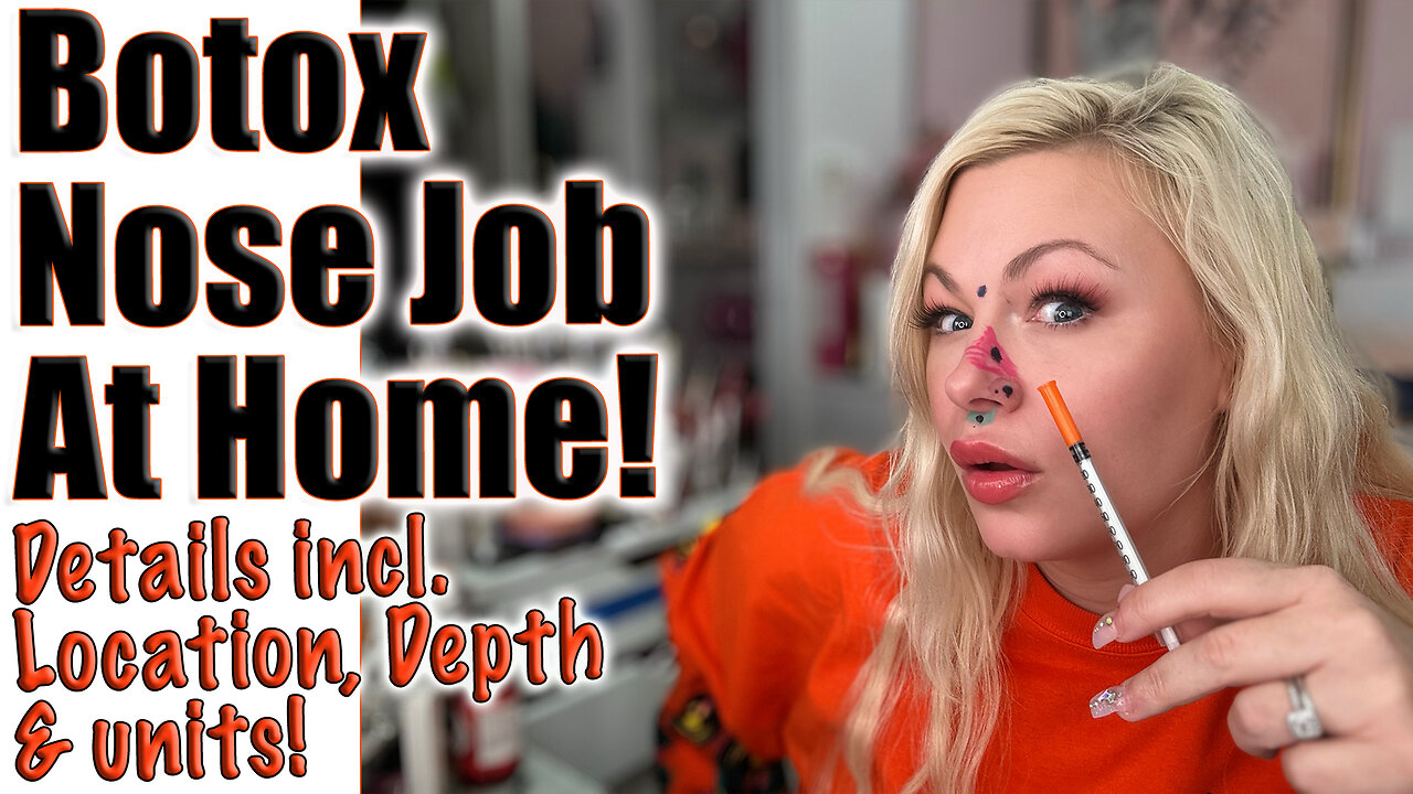 Botox Nose Job at Home! Wannabe Beauty guru | Code Jessica10 Saves you Money