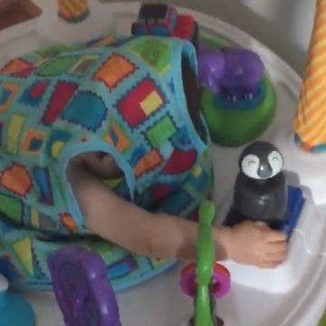 This Baby Is Clearly Doing His Best While Stuck In A Saucer...