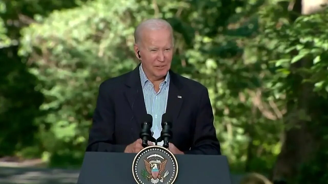 Joe Biden Tells Japanese Reporter: "I'm Glad I Didn't Have You As My Law Professor..."