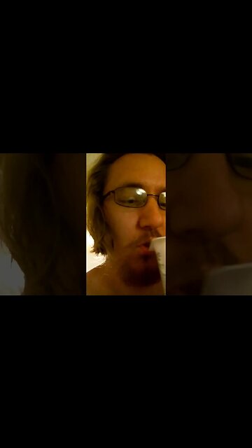 Drinking Wine Out Of A Yogurt Cup | TBrown0065 #shorts