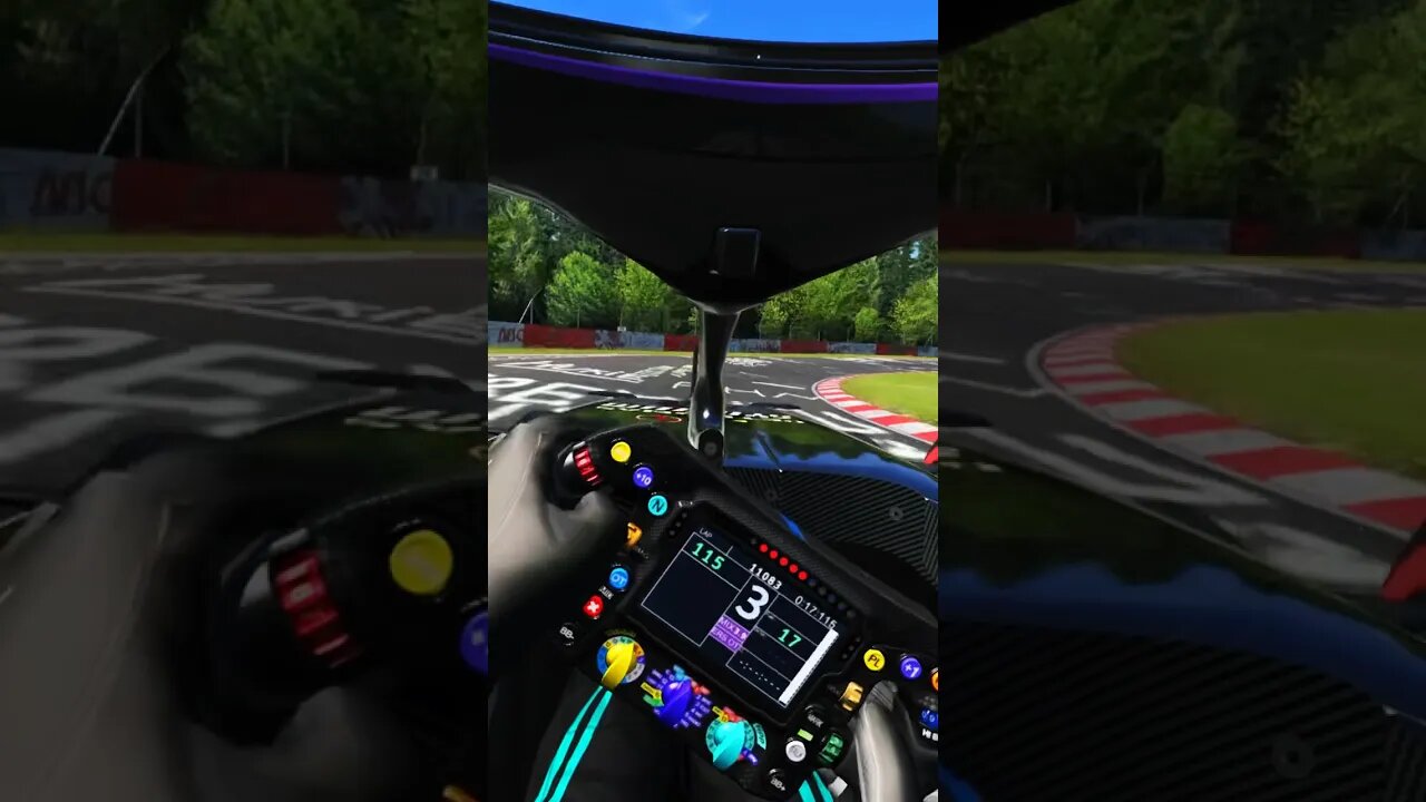 F1 W11 In VR! #shorts #assettocorsa #forzahorizon5 #simracing #f1 #formula1 #racing #nürburgring #vr