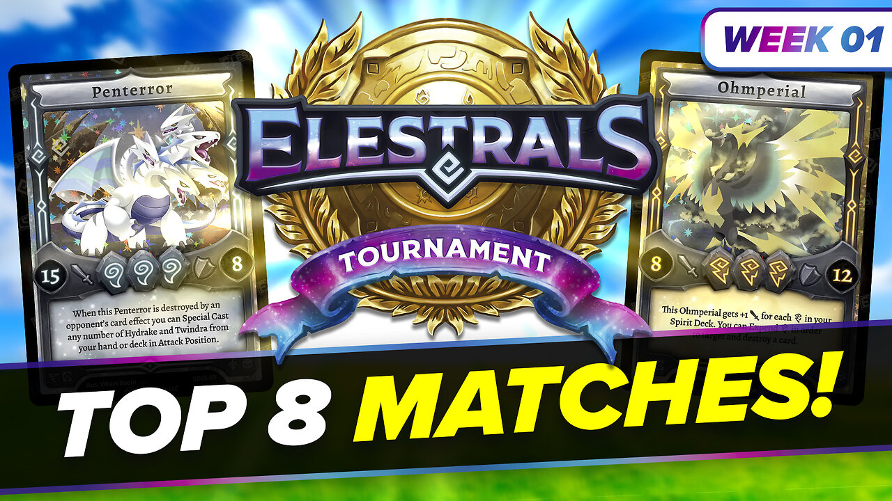 Which Starter Deck Reigns Supreme?! Elestrals Tournament Week 01!