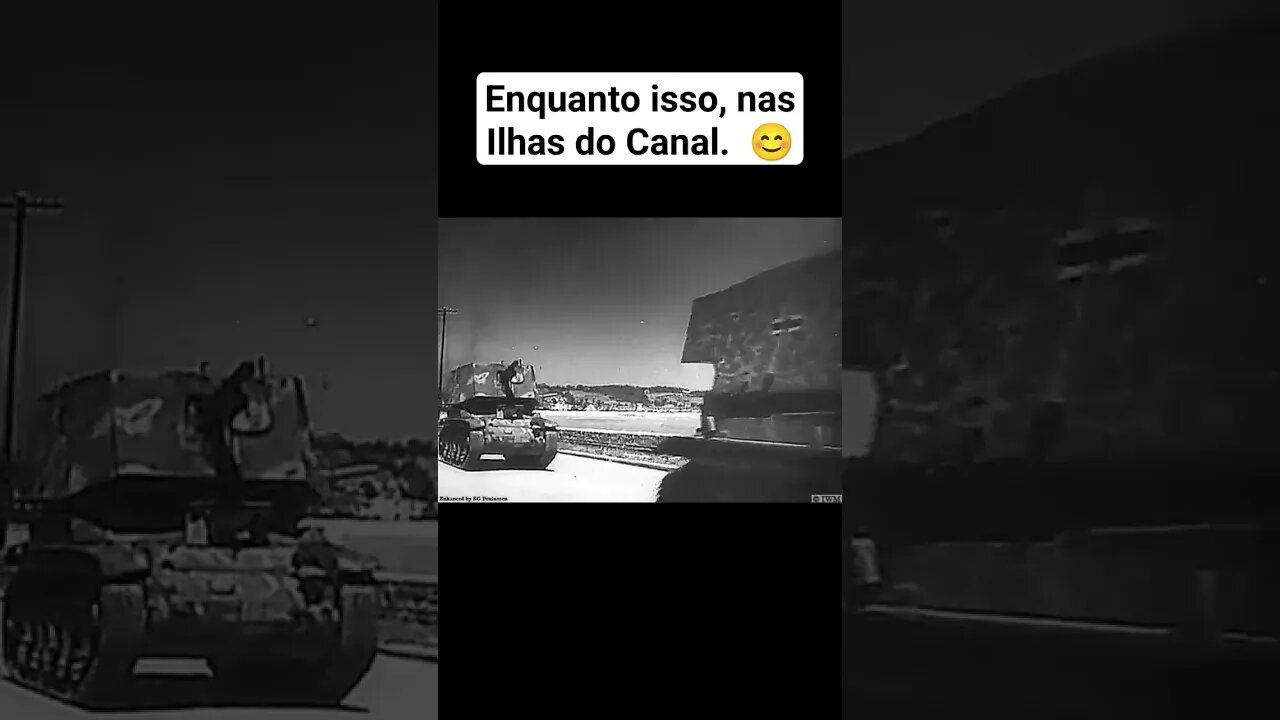 Enquanto isso, nas Ilhas do Canal. 😊 #ww2 #war #guerra