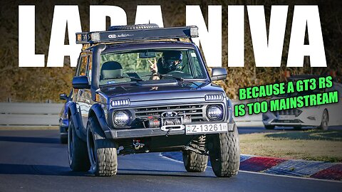 Lada Niva SENT on the Nürburgring! Head Hurt from Laughing!