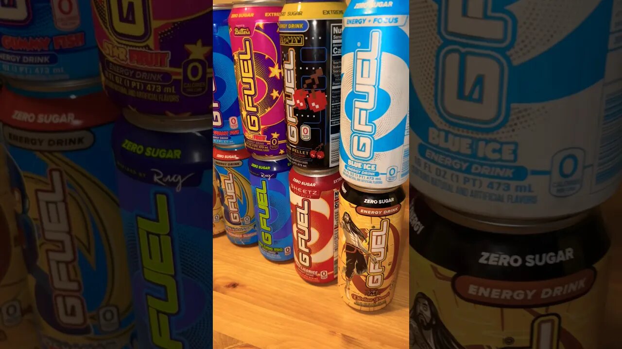 GFUEL has some of the Best Flavors of All Time