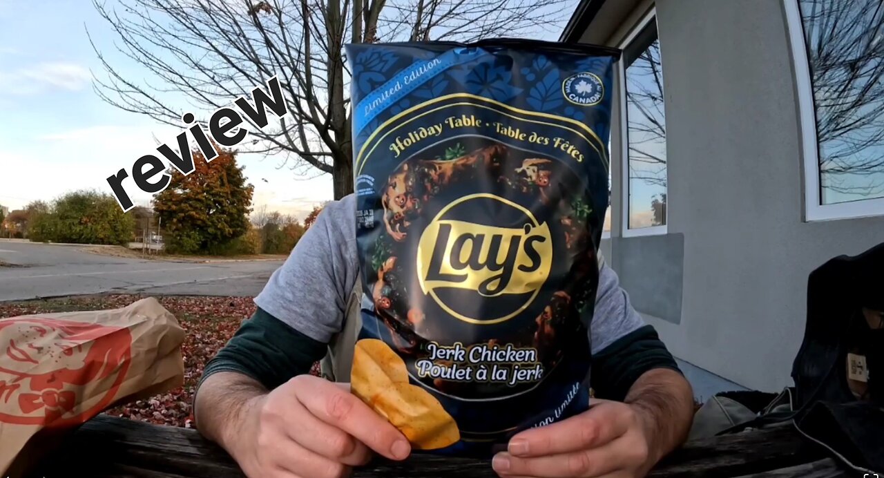 Lay's Limited Edition Holiday Table Jerk Chicken chips Review