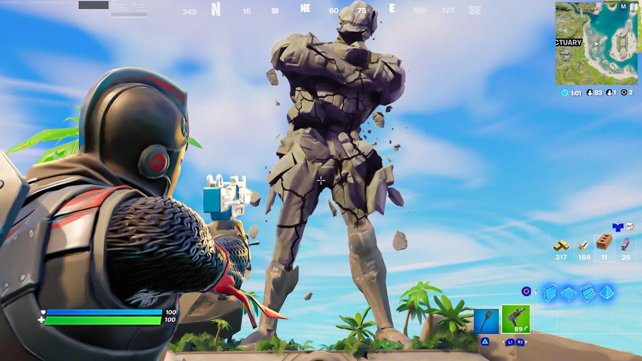 FOUNDATION Statue is *BREAKING* in Fortnite!