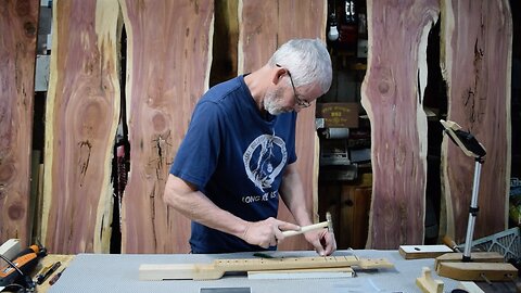 Cigar Box Guitar Full Fret Job