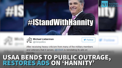 Usaa Bends To Public Outrage, Restores Ads On ‘Hannity’