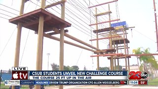 CSUB unveils new challenge course