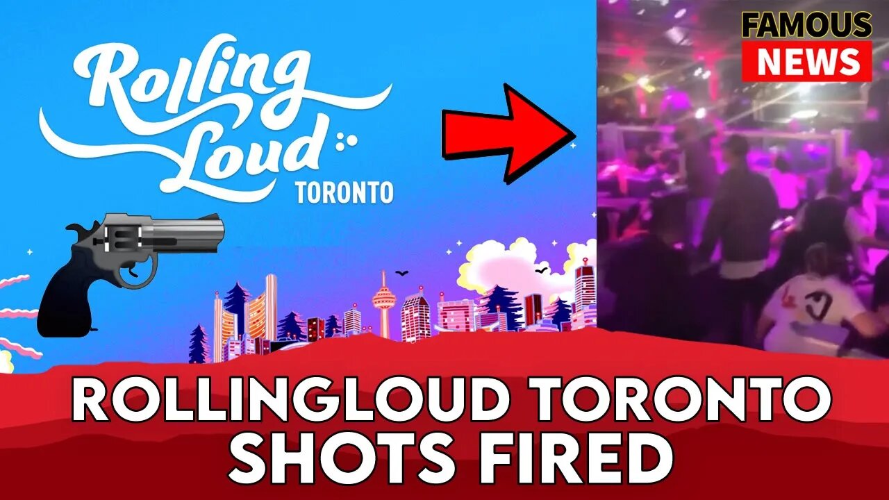 Sh00ting At Rollingloud Toronto | FAMOUS NEWS