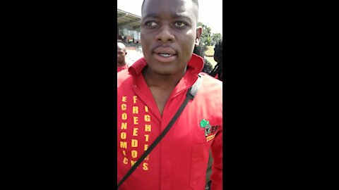 Students threaten unions with EFF leadership visit if Durban university wage dispute continues (YVE)
