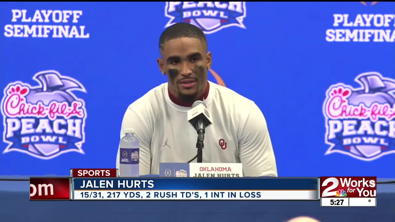 Sooner Teammates Talk Jalen Hurts