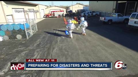 Indiana Department of Homeland Security is constantly preparing for disasters and threats