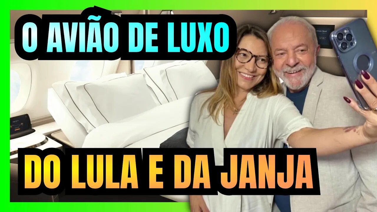 LULA vai TORRAR R$400 MILHÕES para comprar um AVIÃO MOTEL com NINHO DE AMOR para ele e JANJA