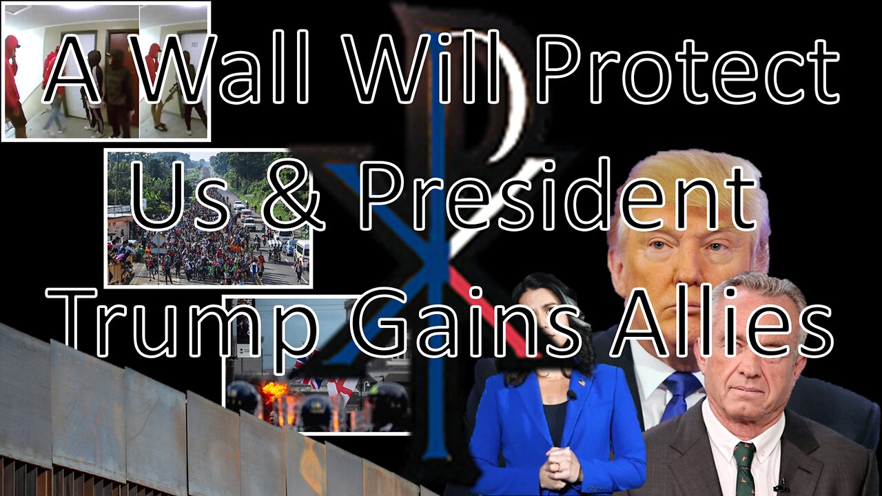 A Wall Will Protect Us & President Trump Gains Allies | News by Paulson (08/31/24)