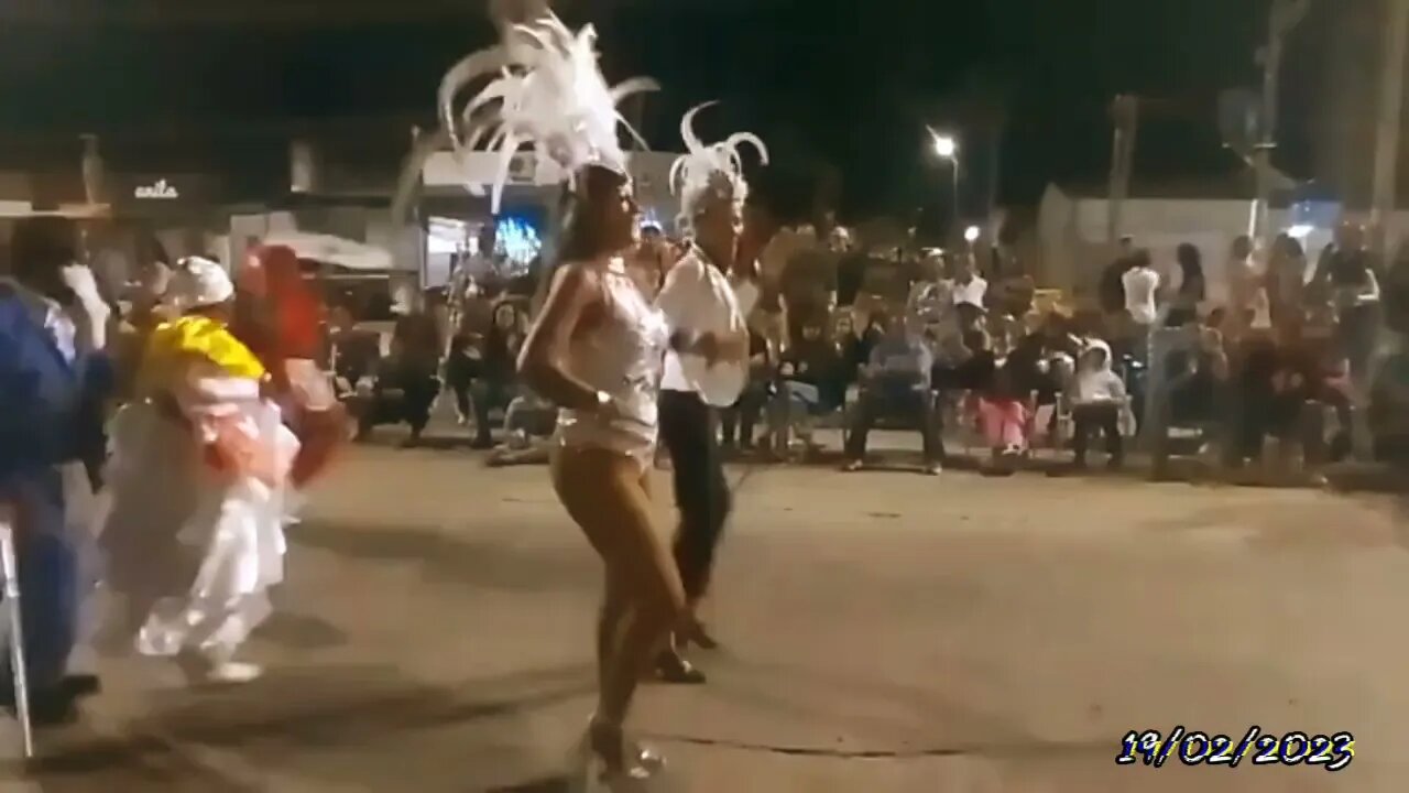 LA BANTÚ desfilando en las Llamadas del Norte, Martha Gularte - Tacuarembó, Uruguay (19/02/2023)