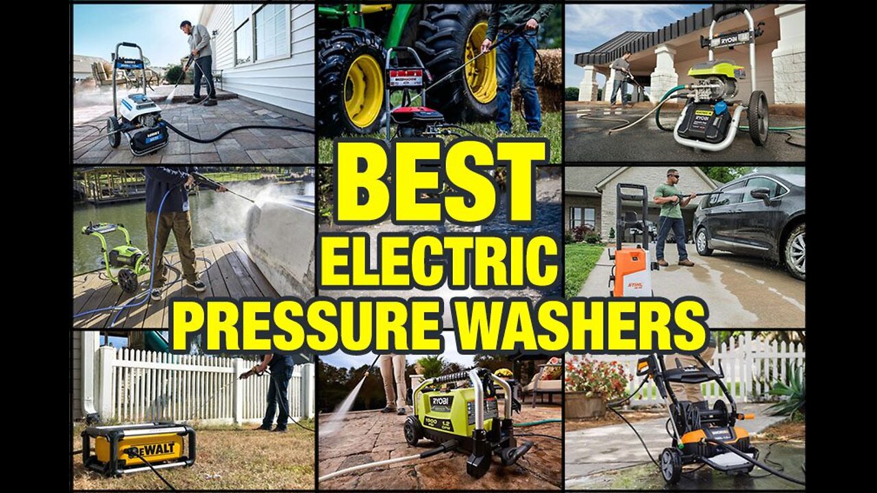 5 Best Electric Pressure Washer 2022