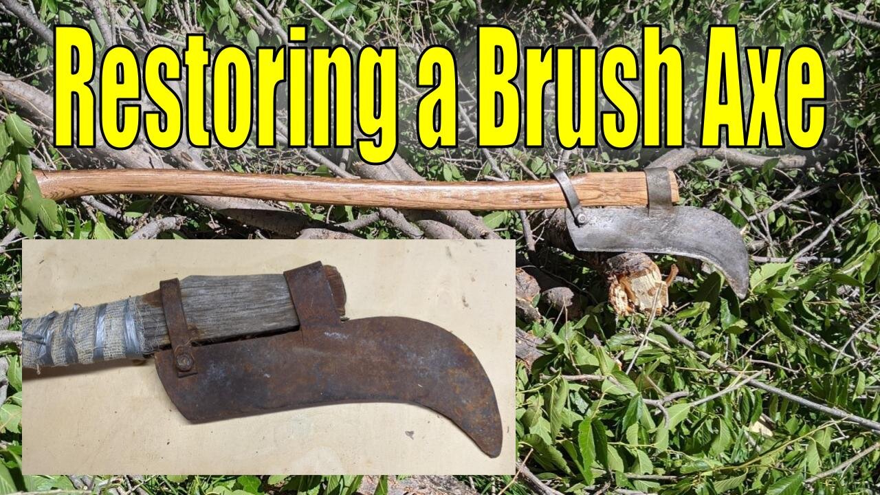 Brush Axe Tool Restoration | DIY