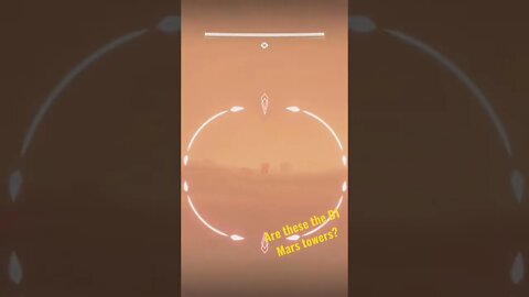 Destiny 2 - You can see some towers from the top of spire of the watcher tower...