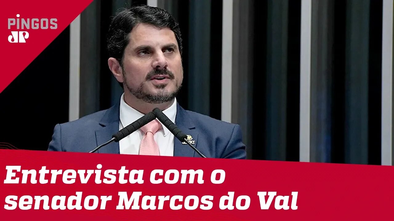 Senador Marcos do Val fala à Jovem Pan sobre ameaças e pacote anticrime