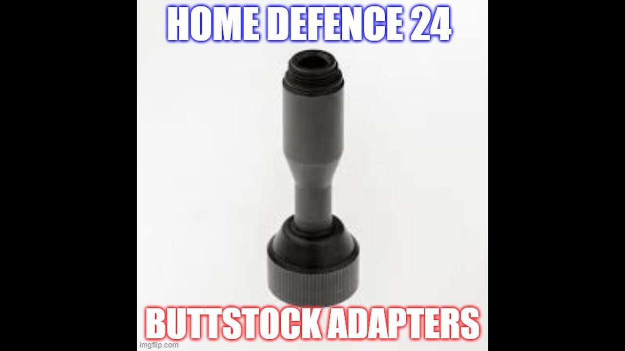 Home Defence 24 buttstock adapter | chicago less lethal | 312-882-2715 hdr68 hdr50 hdb68 hdp50