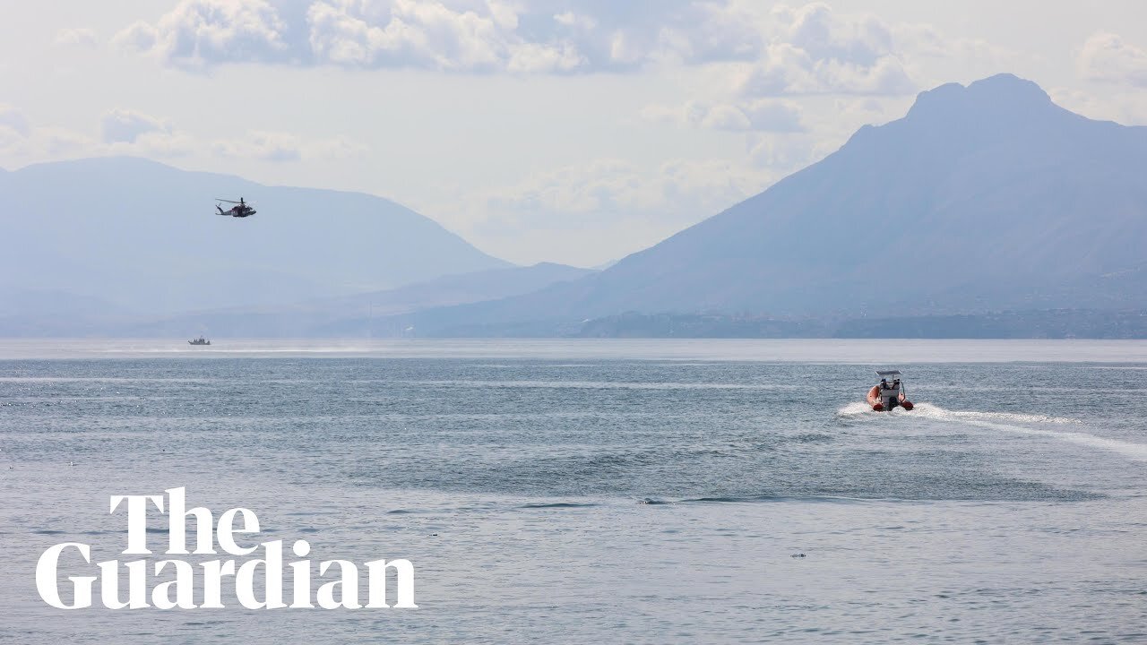 Britons, Americans and Canadian missing after storm sinks yacht off Sicily