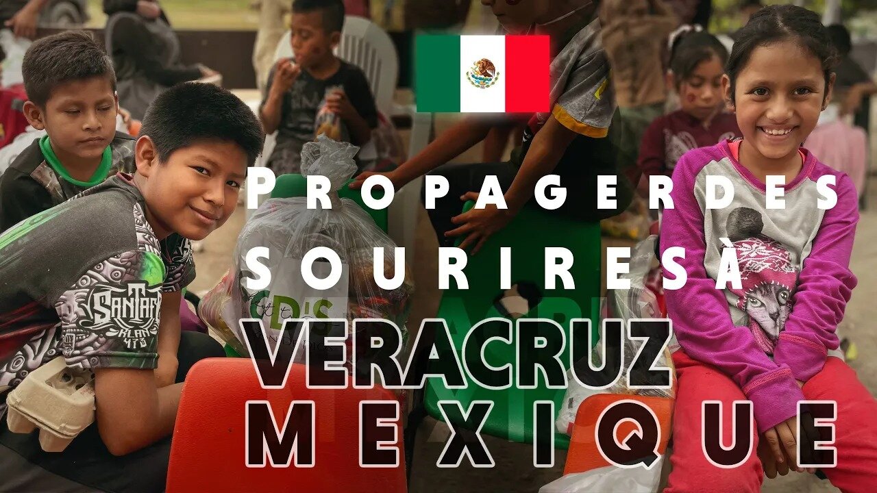 Propager des SOURIRES à Veracruz, au Mexique 🙂