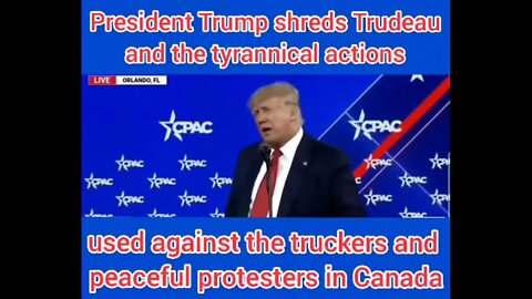 🇺🇸 TRUMP SHREDS 💩TRUDEAU💩👏