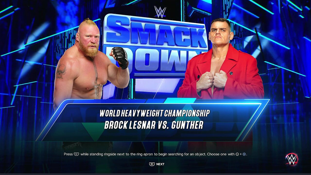 WWE 2K23 - Brock Lesnar vs. Gunther