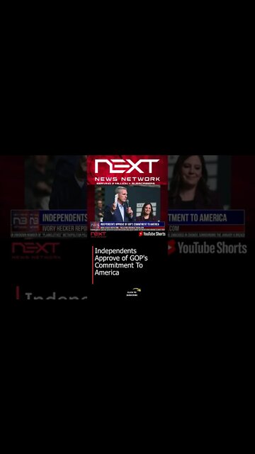 Independents Approve of GOP's Commitment To America #shorts