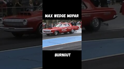 Rowdy! Max Wedge Mopar Burnout! #shorts